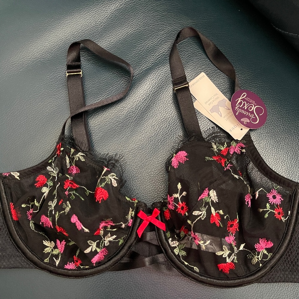 COPY - Lane Bryant, Cacique, Unlined Full Coverage Bra, 36D